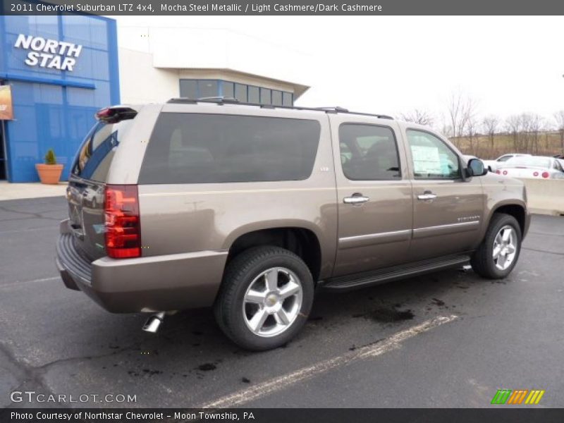 Mocha Steel Metallic / Light Cashmere/Dark Cashmere 2011 Chevrolet Suburban LTZ 4x4