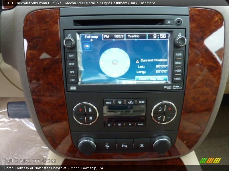 Mocha Steel Metallic / Light Cashmere/Dark Cashmere 2011 Chevrolet Suburban LTZ 4x4