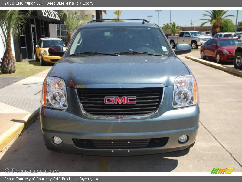 Deep Blue Metallic / Ebony 2008 GMC Yukon SLT