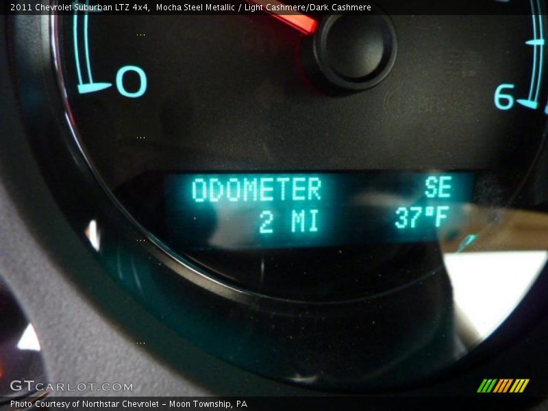 Mocha Steel Metallic / Light Cashmere/Dark Cashmere 2011 Chevrolet Suburban LTZ 4x4