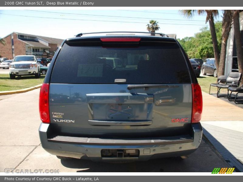 Deep Blue Metallic / Ebony 2008 GMC Yukon SLT