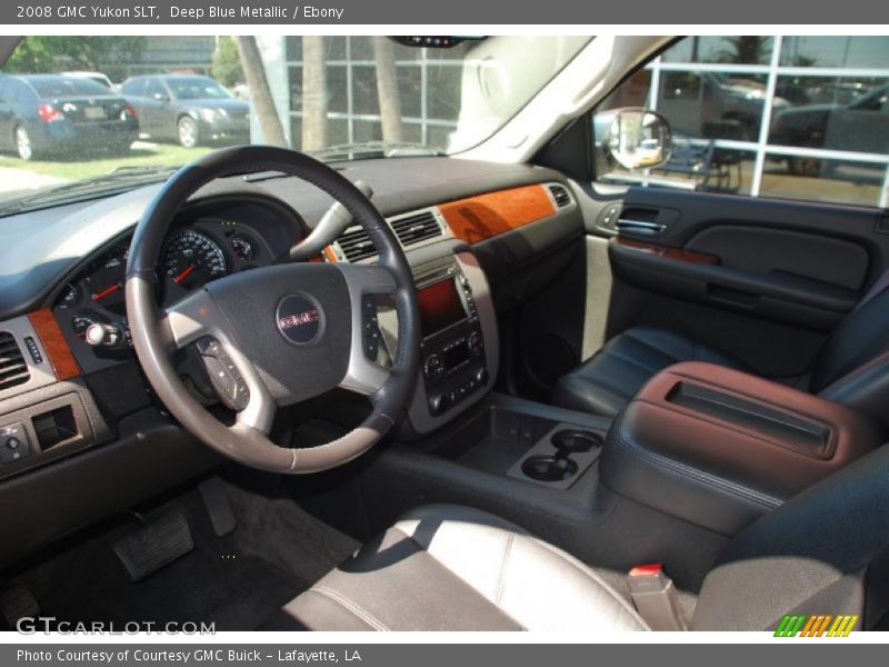 Deep Blue Metallic / Ebony 2008 GMC Yukon SLT