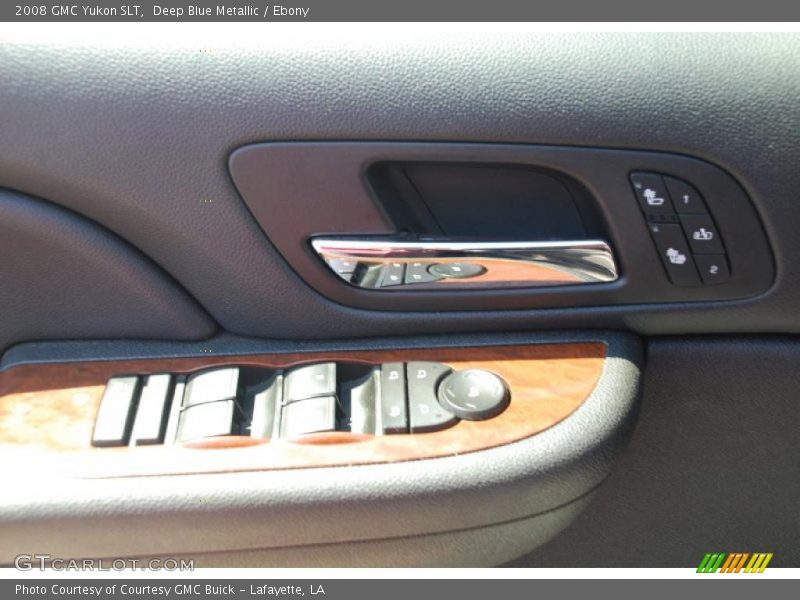 Deep Blue Metallic / Ebony 2008 GMC Yukon SLT