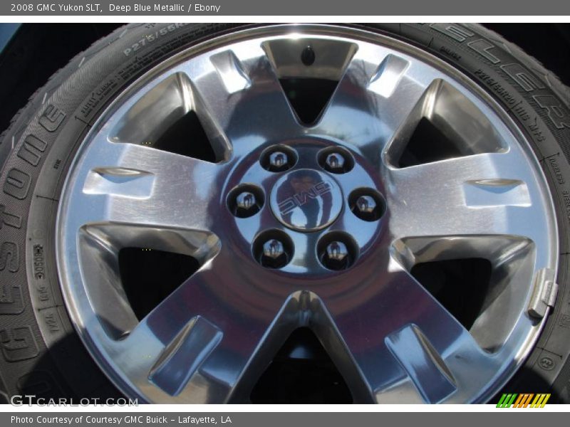 Deep Blue Metallic / Ebony 2008 GMC Yukon SLT