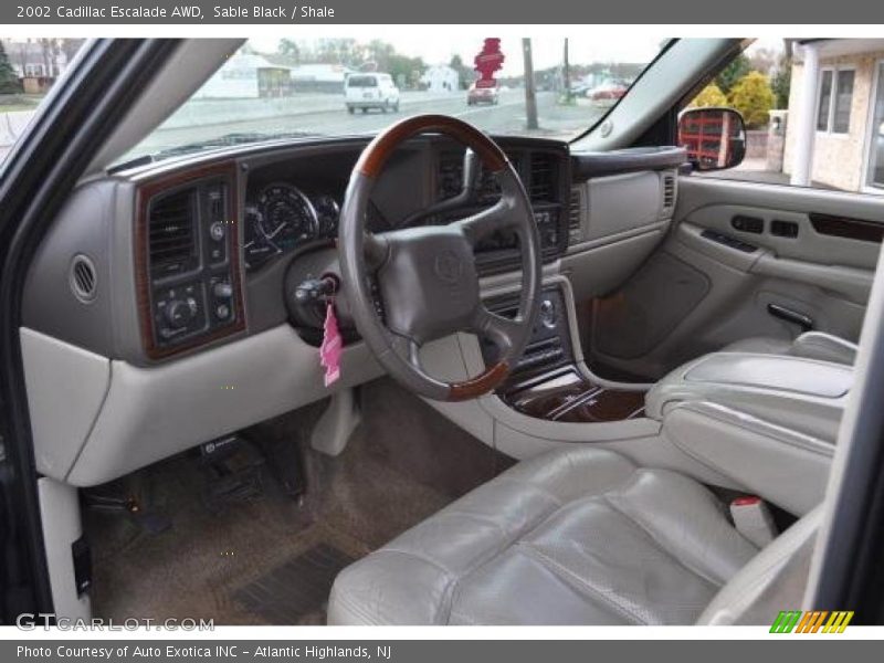 Sable Black / Shale 2002 Cadillac Escalade AWD