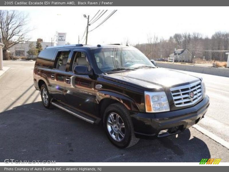 Black Raven / Pewter 2005 Cadillac Escalade ESV Platinum AWD