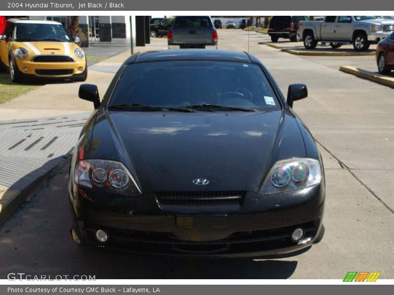 Jet Black / Black 2004 Hyundai Tiburon
