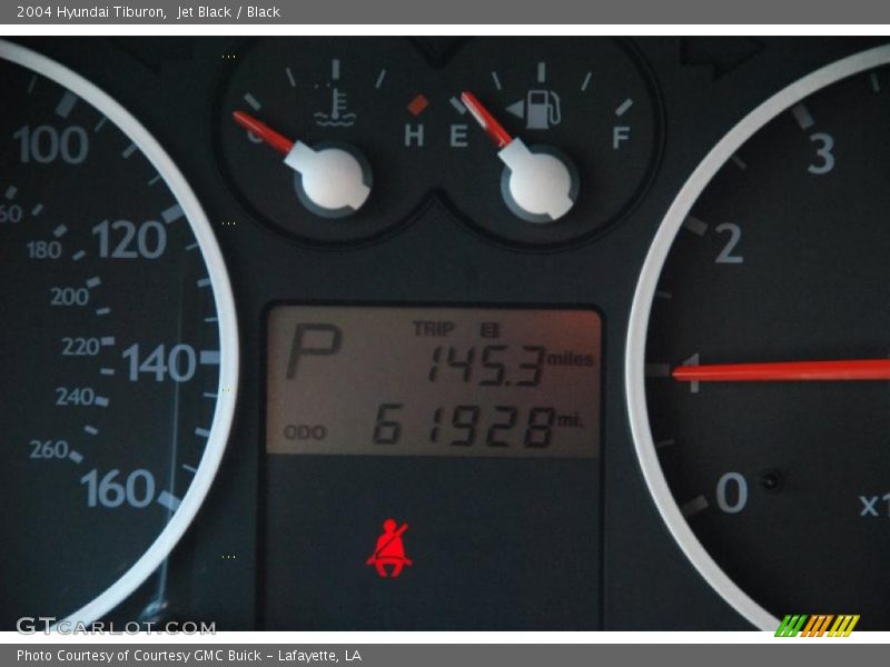 Jet Black / Black 2004 Hyundai Tiburon