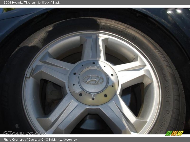 Jet Black / Black 2004 Hyundai Tiburon