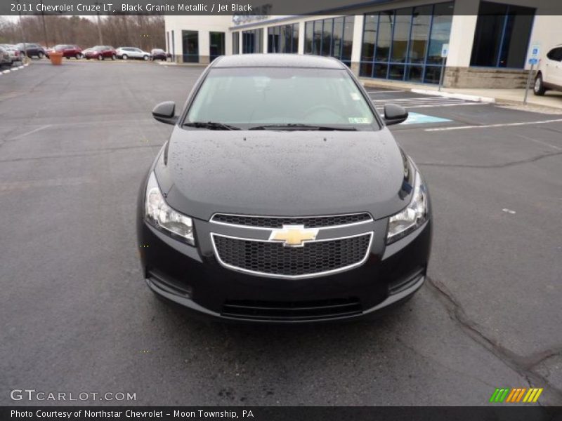 Black Granite Metallic / Jet Black 2011 Chevrolet Cruze LT