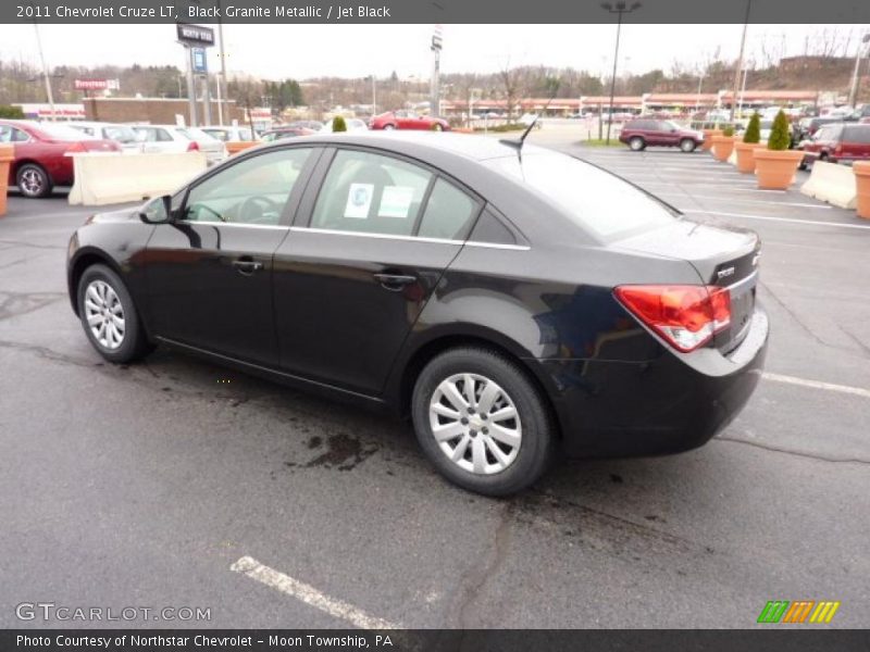 Black Granite Metallic / Jet Black 2011 Chevrolet Cruze LT