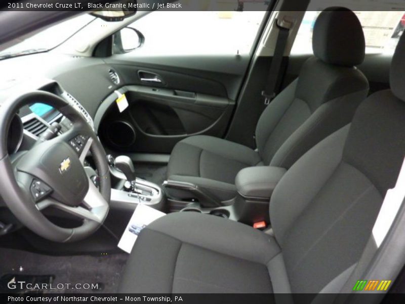Black Granite Metallic / Jet Black 2011 Chevrolet Cruze LT