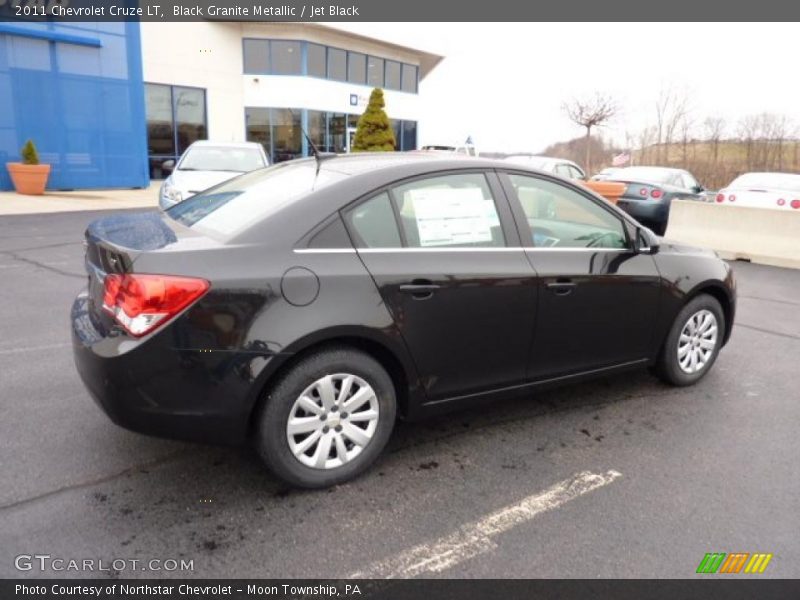 Black Granite Metallic / Jet Black 2011 Chevrolet Cruze LT