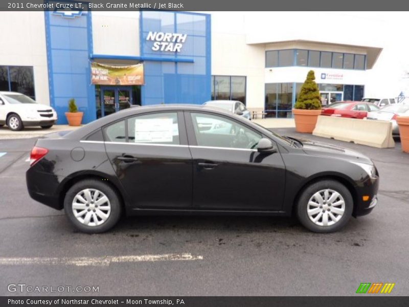 Black Granite Metallic / Jet Black 2011 Chevrolet Cruze LT