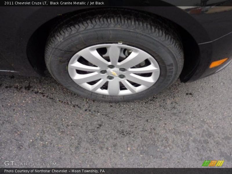 Black Granite Metallic / Jet Black 2011 Chevrolet Cruze LT