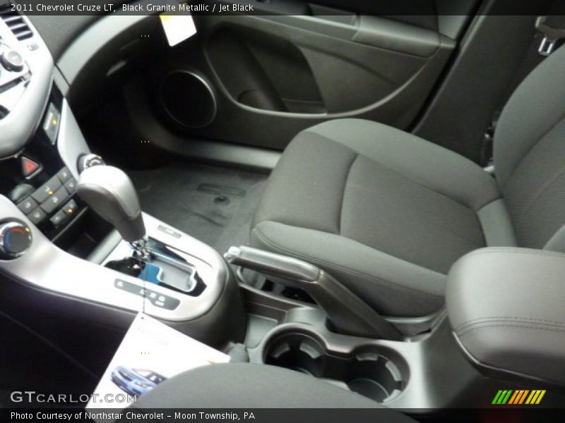 Black Granite Metallic / Jet Black 2011 Chevrolet Cruze LT