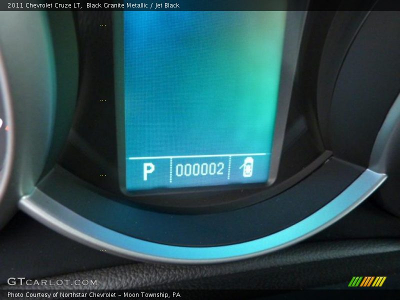 Black Granite Metallic / Jet Black 2011 Chevrolet Cruze LT
