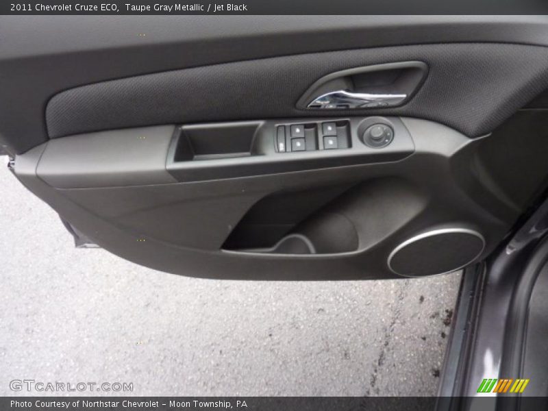 Taupe Gray Metallic / Jet Black 2011 Chevrolet Cruze ECO