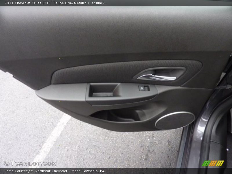 Taupe Gray Metallic / Jet Black 2011 Chevrolet Cruze ECO