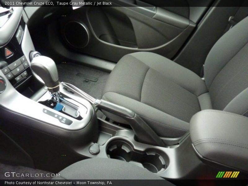 Taupe Gray Metallic / Jet Black 2011 Chevrolet Cruze ECO