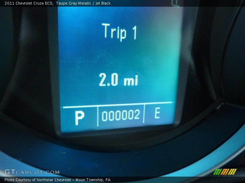 Taupe Gray Metallic / Jet Black 2011 Chevrolet Cruze ECO