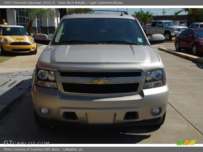 Silver Birch Metallic / Light Cashmere/Ebony 2007 Chevrolet Suburban 1500 LT