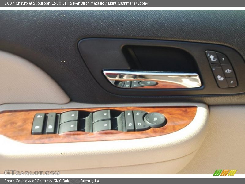 Silver Birch Metallic / Light Cashmere/Ebony 2007 Chevrolet Suburban 1500 LT
