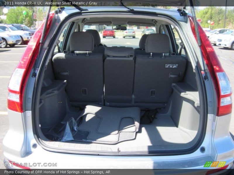 Alabaster Silver Metallic / Gray 2011 Honda CR-V LX