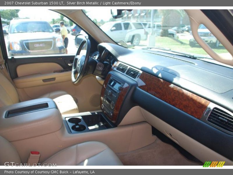 Silver Birch Metallic / Light Cashmere/Ebony 2007 Chevrolet Suburban 1500 LT