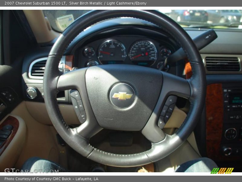 Silver Birch Metallic / Light Cashmere/Ebony 2007 Chevrolet Suburban 1500 LT