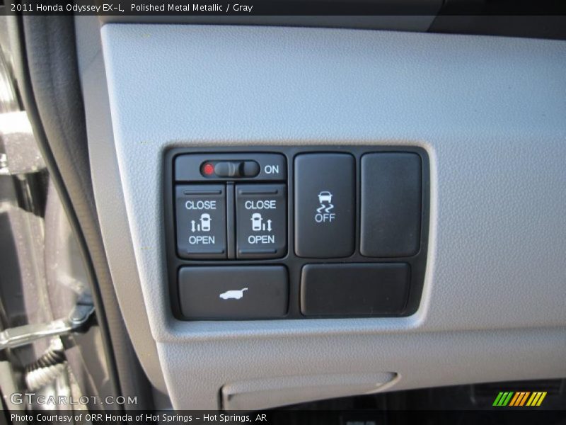Controls of 2011 Odyssey EX-L