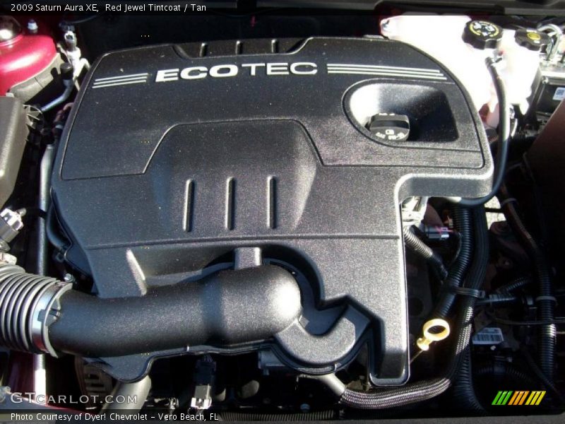  2009 Aura XE Engine - 2.4 Liter DOHC 16-Valve Ecotec 4 Cylinder