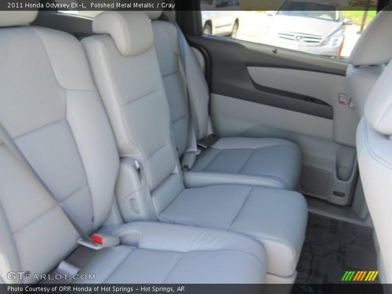  2011 Odyssey EX-L Gray Interior