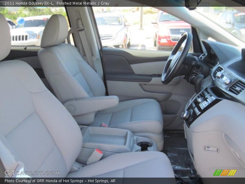 Polished Metal Metallic / Gray 2011 Honda Odyssey EX-L