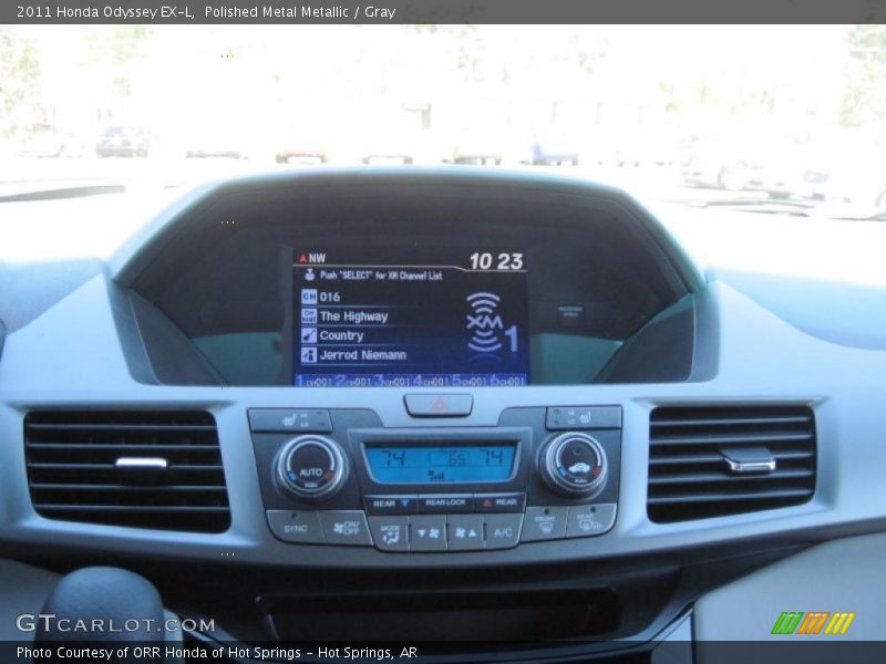 Controls of 2011 Odyssey EX-L