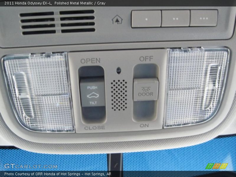 Controls of 2011 Odyssey EX-L