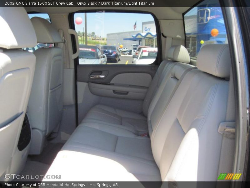 Onyx Black / Dark Titanium/Light Titanium 2009 GMC Sierra 1500 SLT Crew Cab