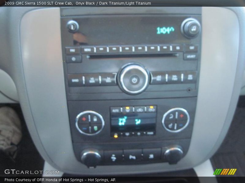 Onyx Black / Dark Titanium/Light Titanium 2009 GMC Sierra 1500 SLT Crew Cab