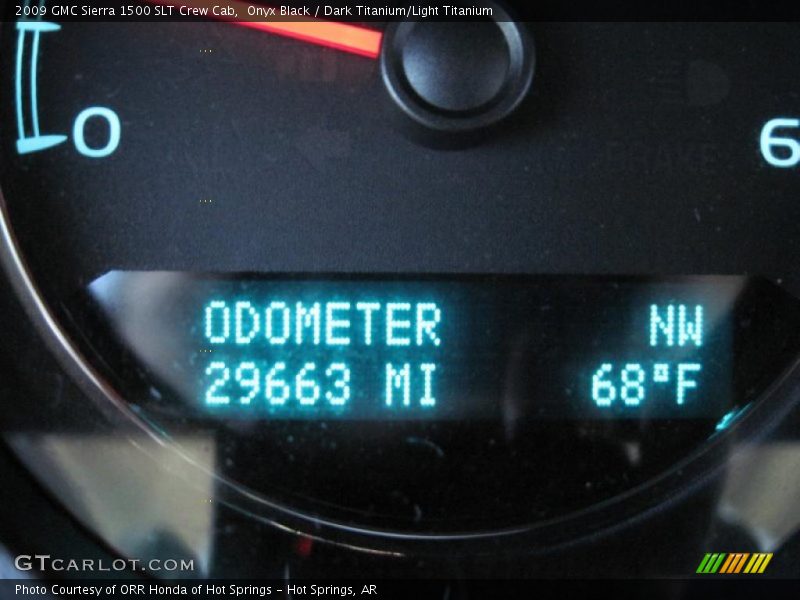 Onyx Black / Dark Titanium/Light Titanium 2009 GMC Sierra 1500 SLT Crew Cab