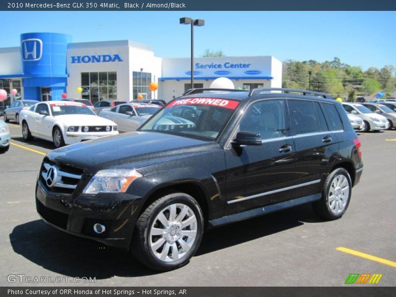Black / Almond/Black 2010 Mercedes-Benz GLK 350 4Matic