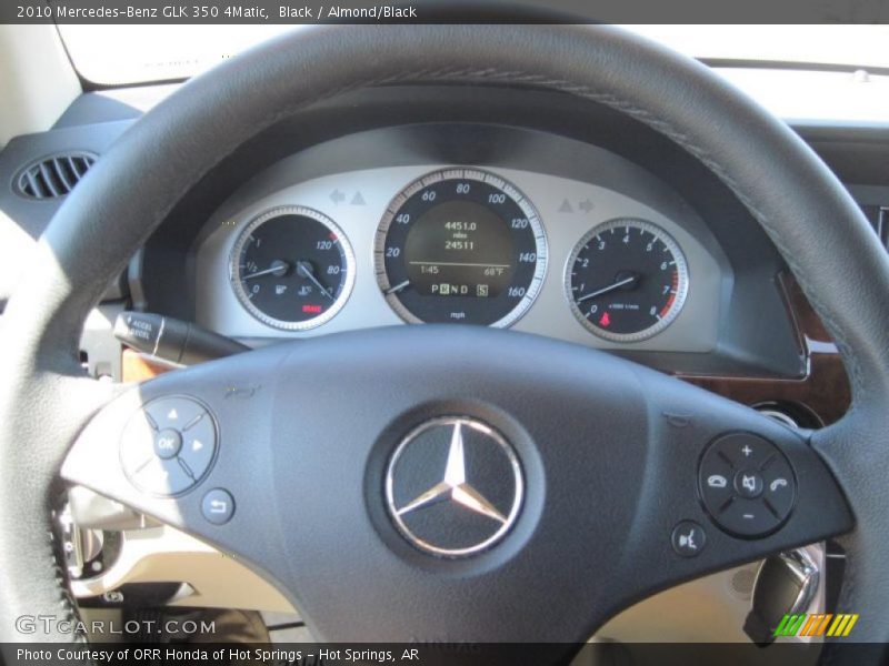 Black / Almond/Black 2010 Mercedes-Benz GLK 350 4Matic