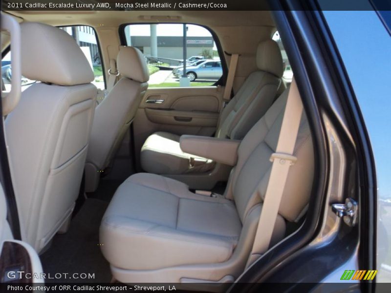 Mocha Steel Metallic / Cashmere/Cocoa 2011 Cadillac Escalade Luxury AWD