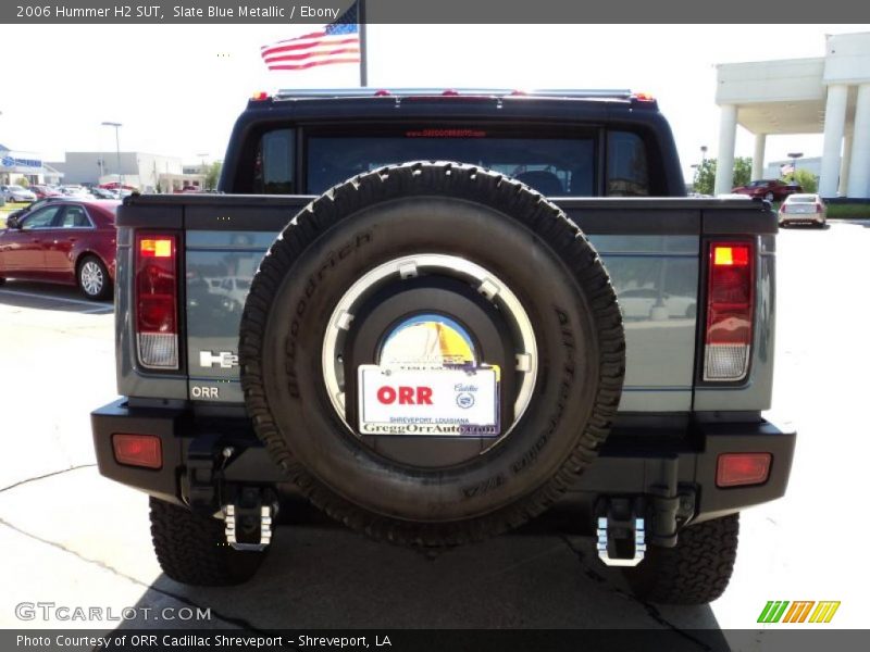 Slate Blue Metallic / Ebony 2006 Hummer H2 SUT