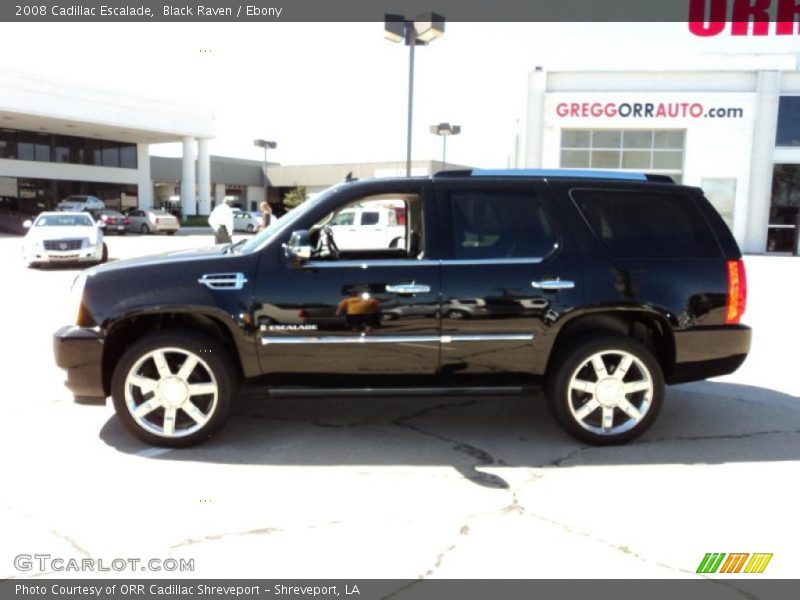 Black Raven / Ebony 2008 Cadillac Escalade