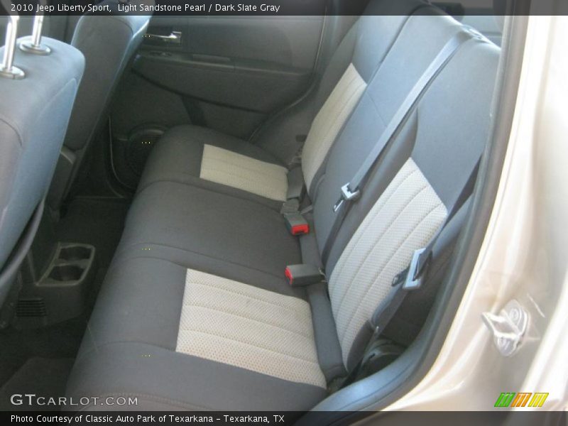 Light Sandstone Pearl / Dark Slate Gray 2010 Jeep Liberty Sport