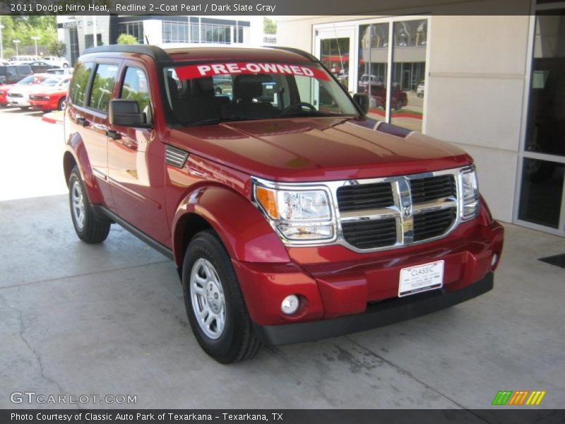 Redline 2-Coat Pearl / Dark Slate Gray 2011 Dodge Nitro Heat