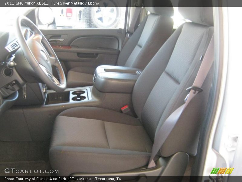 Pure Silver Metallic / Ebony 2011 GMC Yukon XL SLE