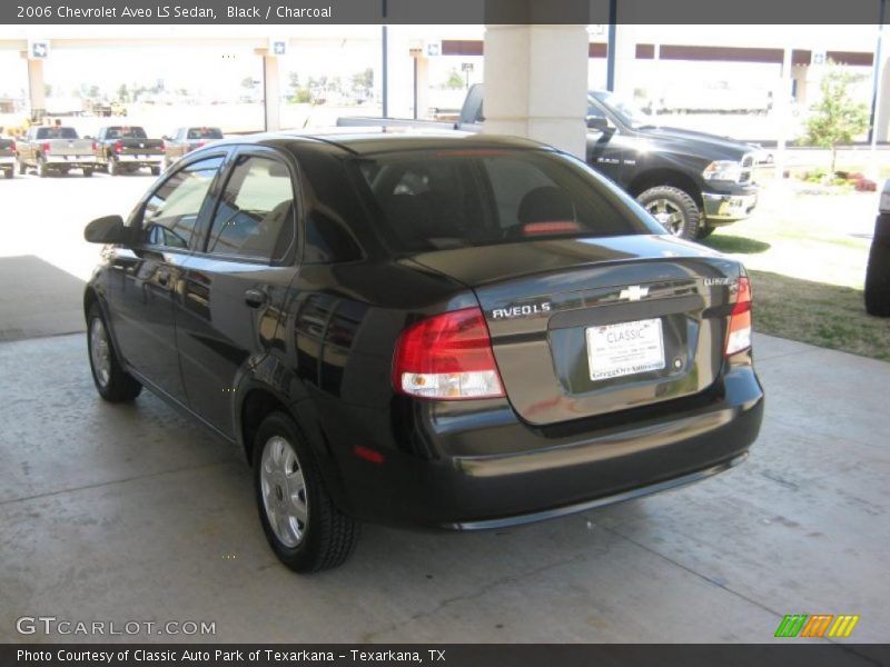 Black / Charcoal 2006 Chevrolet Aveo LS Sedan