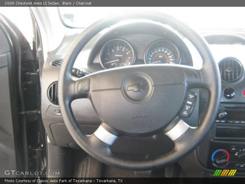 Black / Charcoal 2006 Chevrolet Aveo LS Sedan