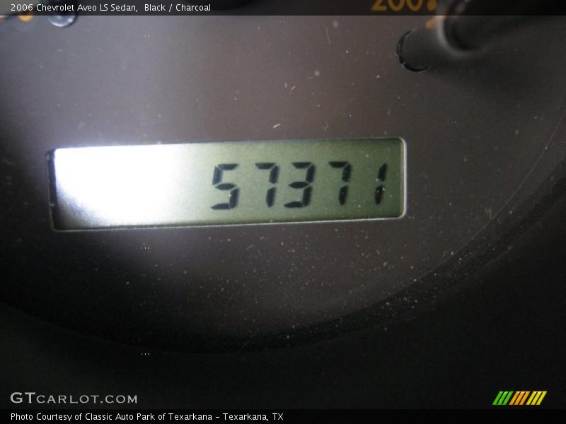 Black / Charcoal 2006 Chevrolet Aveo LS Sedan